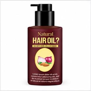 Natural Onion & Almond Hair Oil image 1